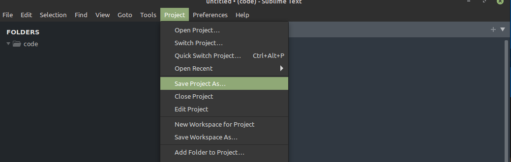 project-save-project-as